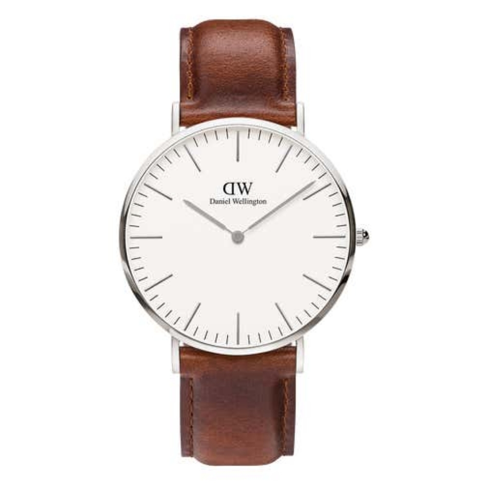 NWT DANIEL WELLINGTON ST. MAWES SILVER WATCH